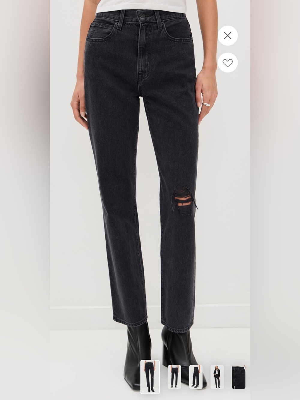 SLVRLAKE London Jeans in Long Gone